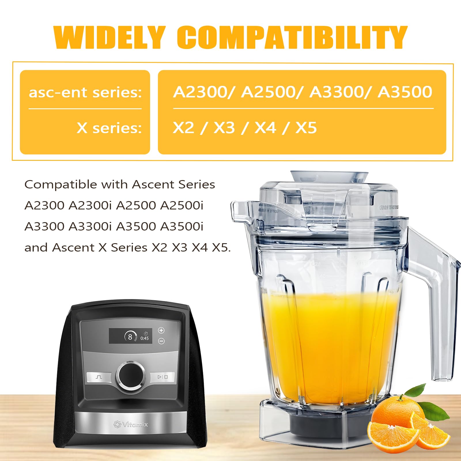 Amazon.com: 48oz Container Replacement for A2300 A2500 A3300 A3500